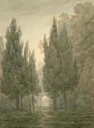 Nei giardini della Villa Pamphili